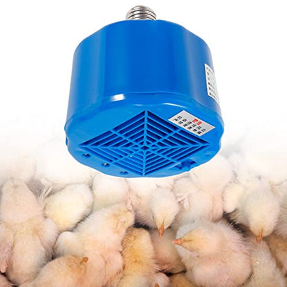 Cultivation Heating Lamp Thermostat Fire High Temperature Plastic Adjustable Three Speed Toggle Switch for Chicken Pig Poultry Keep Warm Tools ABS Material 12cm 100 300W