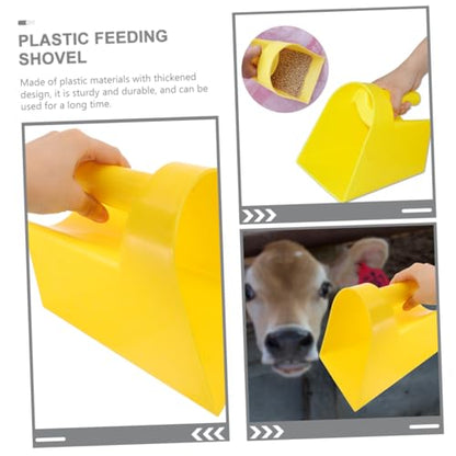 BESPORTBLE 6pcs Scoop for Livestock and Wear-resistant Farm Shovel Ergonomic Handle for Comfortable Grip for Feeding Goats Sheep and Pigs