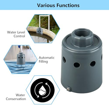 1" Automatic Float Valve Watering System-Ensure Reliable Water Supply, Replace OME 718H Water Trough Float Valve, Cattle Water Tank Float Valve, Livestock Water Tank Float