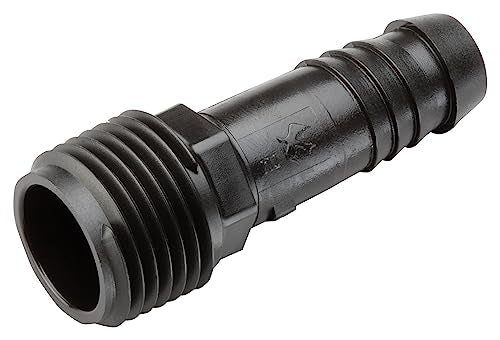 Rain Bird SWGA050 EZ Pipe/Swing Pipe Coupler Fitting, 1/2" Male Pipe Thread x 1/2" Barb Adapter 1-Pack - size: 1 Pack, style: 1/2" MNPT x 1/2" Barb Coupler