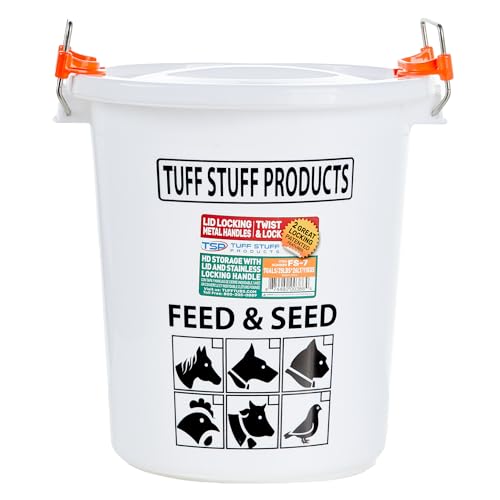 Tuff Stuff Products FS7 HD Feed/Seed Storage 7 Gallon 7GALLON