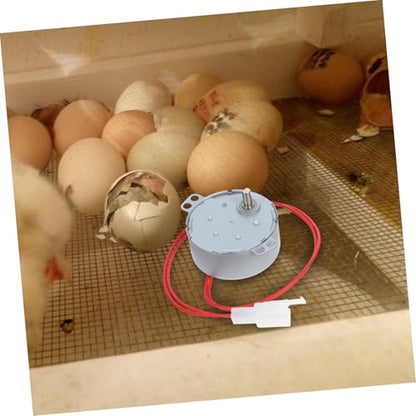 Outanaya Egg Turner Motor for Automatic Incubator Reliable Egg Turner Tool Motor Accessory for Chicken and Other Poultry Hatching Needs