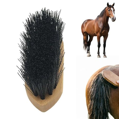 Horse Shedding Brush - Livestock Hair Cleansing Comb | Goat Grooming Brush,for Stall Stable Barn Ranch Farm Backyard Outdoor