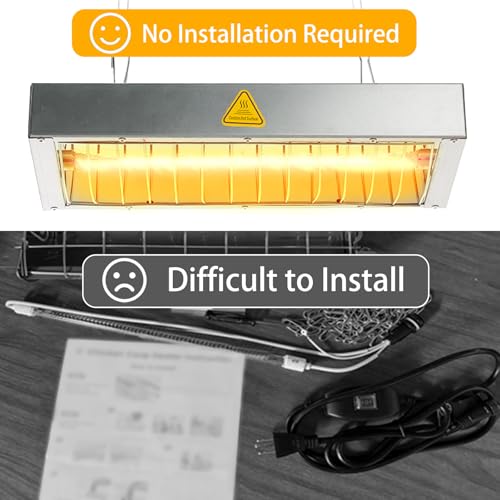 600W Chicken Coop Heater Bulb, Replacement Bulb Accessories for Chicken Heat Lamp, Brooder Heater Tubes for Chicks, Poultry, Pets, 4 Pack - color: Bulb 600W - 4 Pack