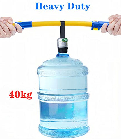 Mveqrrn Upgrade Car Wash Brush with Long Handle,Car Wash Brush Car Cleaning Brush Kit Car Wash Mop Car Wash Brush with Telescopic Pole Car Washing Brush with Scratch-Free Replacement Head(Blue - color: Blue-001