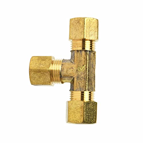 Replacement #64 5/16 Inch Lead-Free Brass Compression Tee for PrimeX 81006