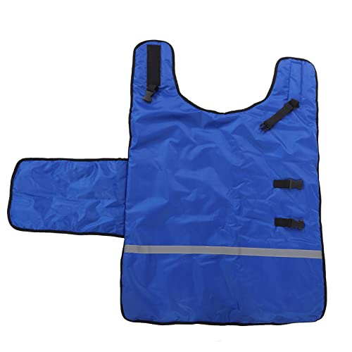 Calf Cow Warm Clothes Made of Oxford Fabric and Windproof with Reflective Strips for Night Inspection Abdomen Strap and Leg Buckles for Wearing