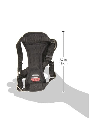 Coastal - Easy Rider - Adjustable Dog Car Harness, Black, XSM (12"-18") - size: XSM (12"-18") (Pack fo 1)