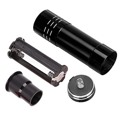 Pssopp Egg Candler LED Cool Light, Multifunctional Egg Tester for Various Bird, Detachable and Safe Observation Tool (Black) - color: Black