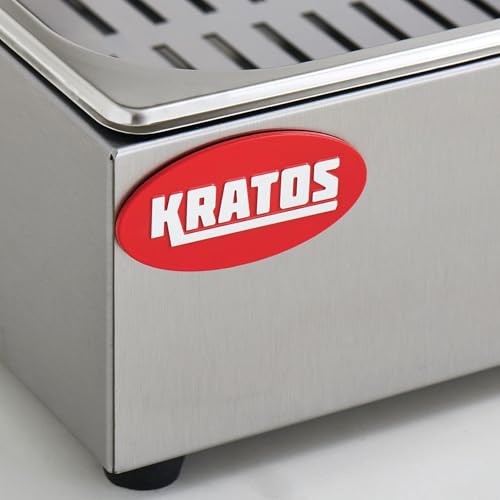 Kratos Commercial French Fry Warmer/Dump Station, Stainless Steel Electric Freestanding Countertop Food Warmer 120V, 1000W (31M-011) - size: Fry Dump Station-Stainless Steel