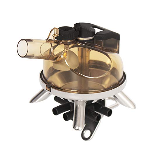 Milk Claw Milking Claw Milk Collector Milking Part Accessory with Valve Multi Manifolds Connectors Easy to Use Durable for Cow Goat 300CC Stainless Steel Base PSU Lid