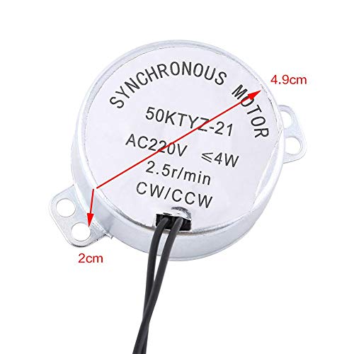 Chicken Eggs Turner Rotator Incubator Motor with 220V AC Connector