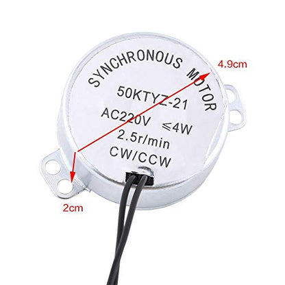 Chicken Eggs Turner Rotator Incubator Motor with 220V AC Connector