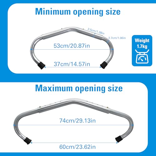 Cattle Anti Kicking Stick,Adjustable Retractable Cow Stop Kick Rod Metal Cow Anti Kick Off Device Tool Veterinary Equipment