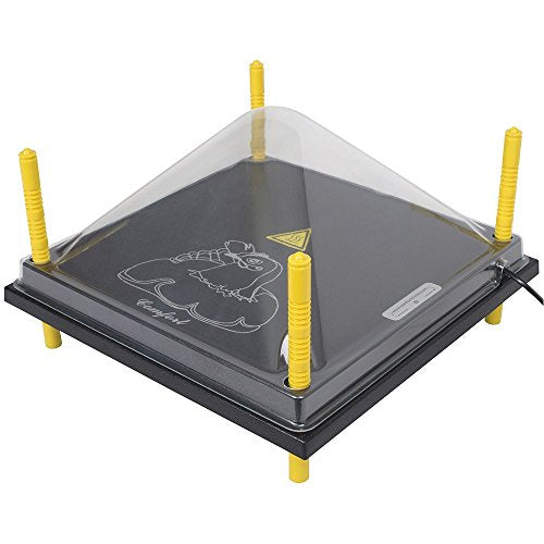 Premier 1 Chick Heating Plate Kit with Adjustable Legs | Includes Anti-Perch Cover | 16"x16" Plate Warms Up to 30 Chicks