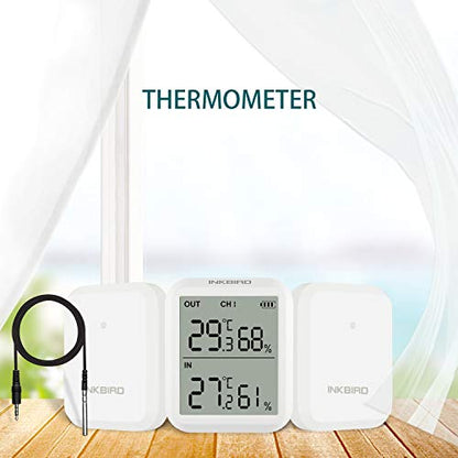 Inkbird ITH-20R Wireless Hygrometer Thermometer Indoor Outdoor Sensor