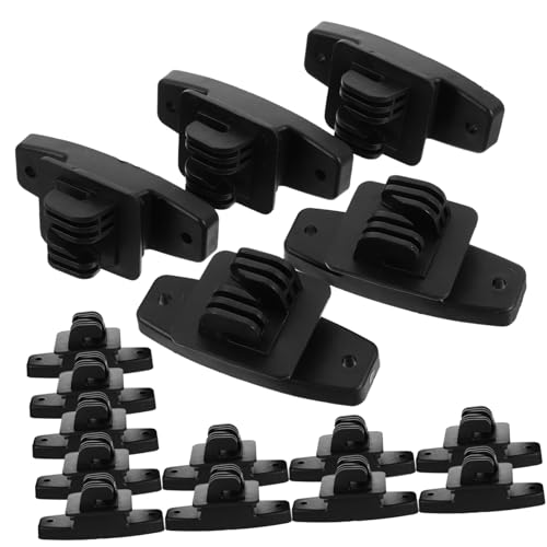 HANABASS 50Pcs Electric Fence Insulators Durable Material Replacement Parts for Farm Fencing Lightweight Insulators with Professional Design for Livestock Safety and Stability