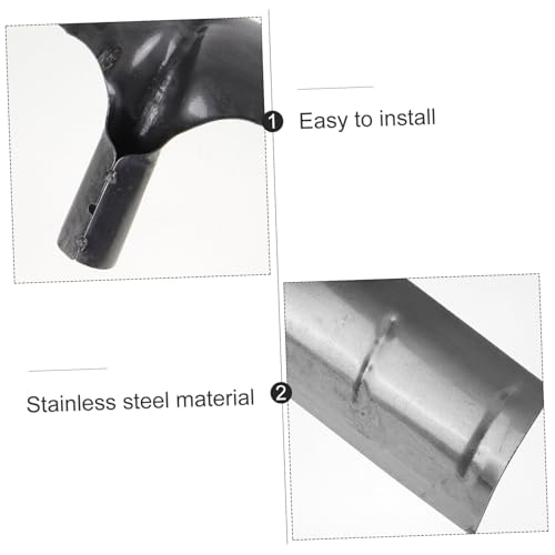 Alasum Stable Metal Farm Shovel Capacity Breeding Manure Scraper for Cow Manure Cleaning Dung Cleaning Tool