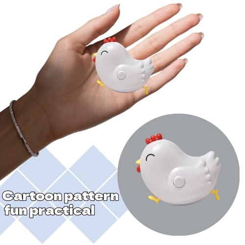 Animal Measuring Tape Chick Shaped Flexible Cute Cartoon Measuring Tape Lightweight Plastic Design for Crafting Sewing and Educational Activities
