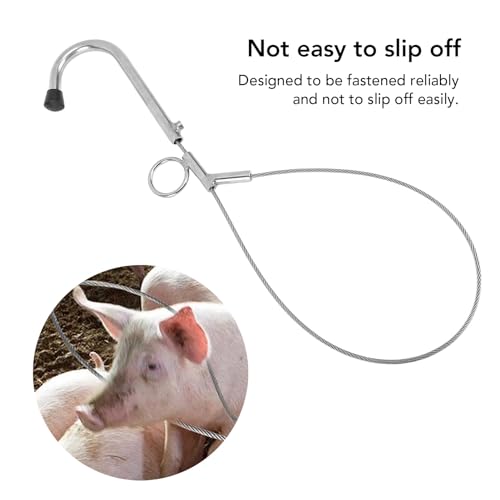 304 Stainless Steel Pig Catcher - Efficient Labor Saving Tool for Pig Control and Management in Farming - Ideal for Farmers and Livestock Handlers