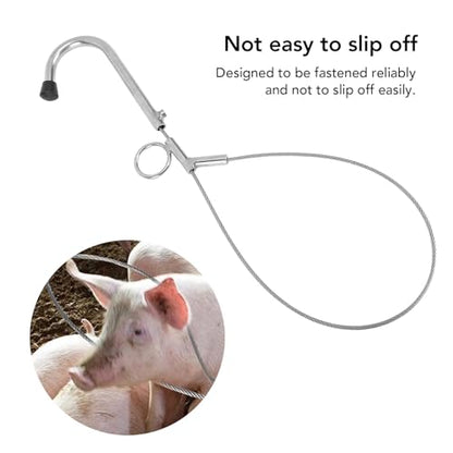 304 Stainless Steel Pig Catcher - Efficient Labor Saving Tool for Pig Control and Management in Farming - Ideal for Farmers and Livestock Handlers