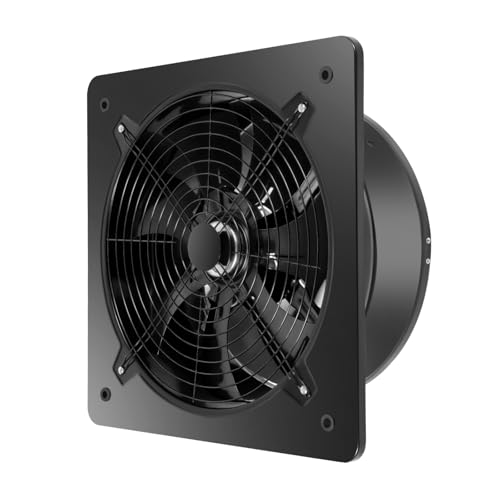 16'' Explosion-Proof Wall Mounted Industrial Fan - 750W High-Velocity Axial Extractor Ventilation Blower, 4700CFM Airflow for Garage, Kitchen, Paint Booth, Utility and Commercial Exhaust Applications