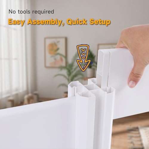 Whelping Box for Dogs 76''x 39''x 18'',with Pig Rails Washable Pad,2 Room Whelping Box for Dogs and Puppies Suitable for Small Medium Large Breeds - style: 76"L x 39"W x 18"H