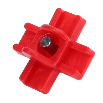 40PCS Automatic Poultry Nipple, Red Chicken Waterer Nipples Plastic Steel with Drill Bit, for Bucket Feeders Chicken Coop