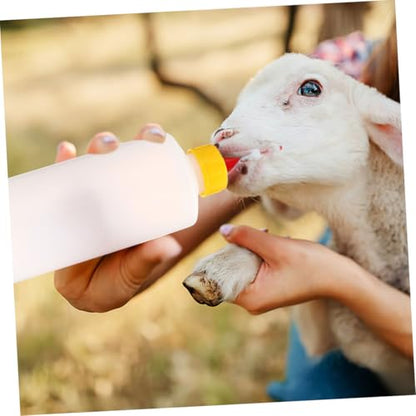 Abaodam 2sets Livestock Feeding Bottles for Cows Sheep Goats Nursing Bottles Calf Goat Milk Dairy Farming Tools Versatile Feeding Tool