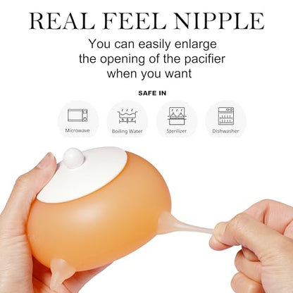 Doggiema Puppy Milk Feeder Nipple Puppy Bottle Puppy's feeders - size: S size for Toy/Small breed Puppy