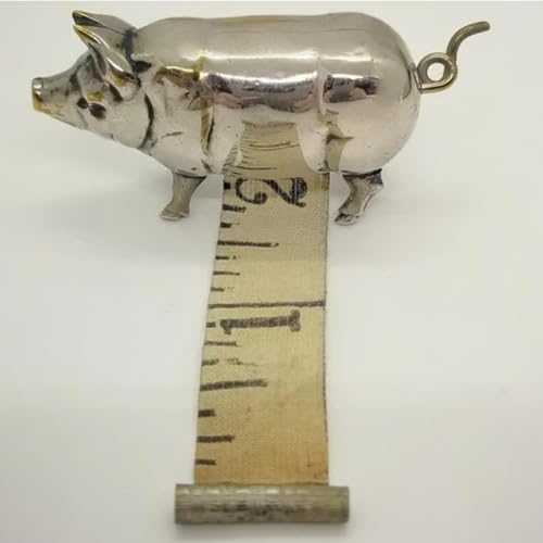 Antique Style Pig mini Tape Measure