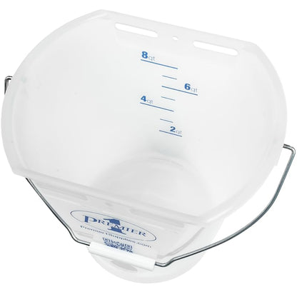 Premier 1 Lamb 'N' Goat Kid Prima Orphan Feeding Bucket (2 Gallon Round - 1 Hole) - size: 2 Gallon Round - 1 Hole