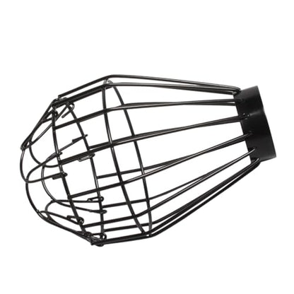 Uonlytech Light Bulb Cover Metal Lamp Bulb Guard Industrial Clamp on Metal Guard Cage Hanging Cover for Pendant Farmhouse Light Vintage s