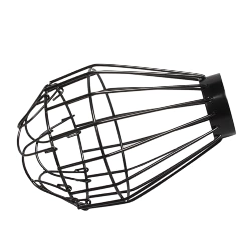 Uonlytech Light Bulb Cover Metal Lamp Bulb Guard Industrial Clamp on Metal Guard Cage Hanging Cover for Pendant Farmhouse Light Vintage s