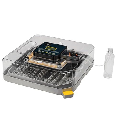48 Chicken Egg Incubator, Automatic Egg Turner & Built-in Egg Candler, Easy-to-Read Humidity Display, Clear 360° Visibility for Home & Classroom Hatching