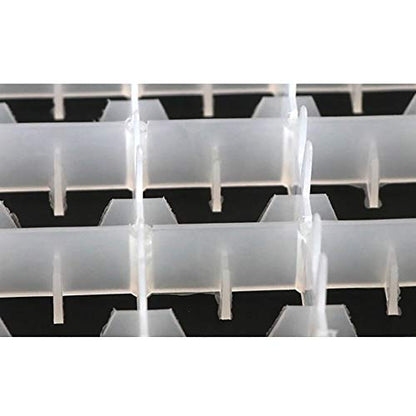 Gdrasuya10 5pcs Egg Hatching Incubator Trays Chicken Quail Pheasant Duck Turkey Eggs Holder 88-Egg Egg Crate Plastic Container Egg Breeding Tray