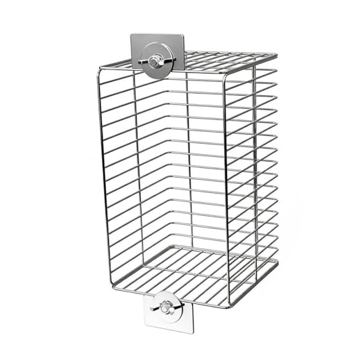 Reptile Lamp Cover Stainless Steel Anti Scald Lampshade Heater Cage Enclosure Square Bulb Guard Suitable for Pet Enclosure Birdcages
