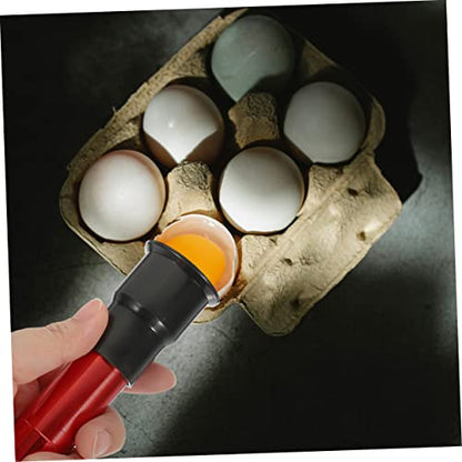 BESPORTBLE 2pcs Incubator Egg Candler for Chickens Quail Eggs Farm Supply Cool Led Light No Heat Damage - color: Red