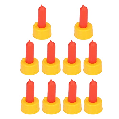 Generic Goat Nursing Nipple, Silicone Milk Feeder, Vent Hole Pet Feeder with Easy Mount, Ideal for Lambs, Dogs & Foals, Mounts on Plastic Soft Drink Bottles