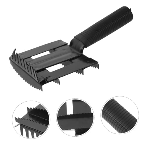 1Pc Sheep Body Grooming Tool Metal Itching Relief Rake for Livestock Durable Poultry Grooming Brush with Rounded Head for Cattle and Sheep Itch Relief and Massage