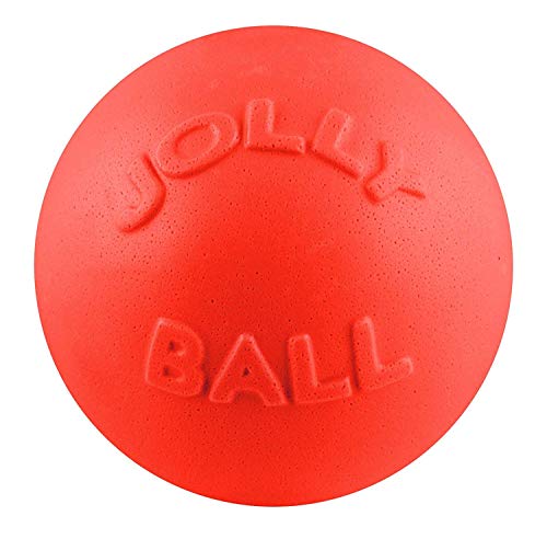 Jolly Pets Dog 6-Inch Bounce-n-Play, Orange, 6 Inches/Medium - color: Orange, size: Medium (6 in)