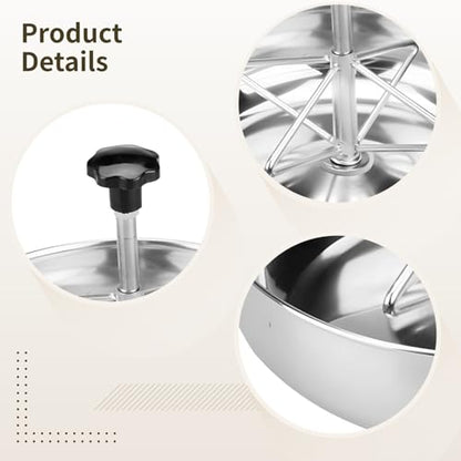 Piglet Feeder, 9.84-Inch Stainless Steel: Sturdy Feeding Trough Featuring Mechanism, Customizable