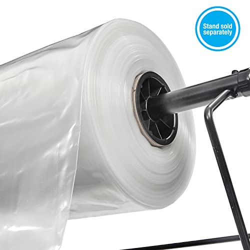 Hudson Exchange 8" x 500', 4 Mil, Poly Tubing Roll, Food Grade LDPE Resin, Custom Length Packaging