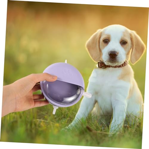 Puppy Kitten Feeder Bowl Detachable Design Pacifier Style for Newborn Pets for Indoor Use Easy to Clean Dog Drinking Bowl for Puppies and Kittens