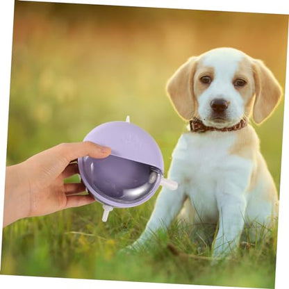 Puppy Kitten Feeder Bowl Detachable Design Pacifier Style for Newborn Pets for Indoor Use Easy to Clean Dog Drinking Bowl for Puppies and Kittens