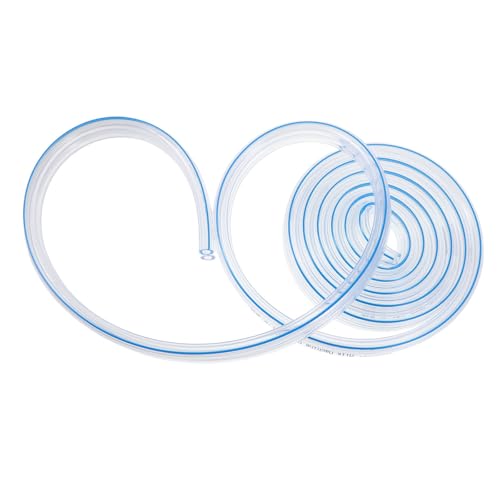 SEWACC Pvc Milking Tube Replacement for Cow Milking Machine Food Grade Milk Hose with Gentle Contact Supports Daily Hygiene for Dairy Parlour