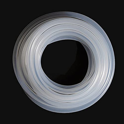 Feelers Silicone Tubing, Food Grade Pure Siliconce Hose 1/8" ID 3/16" OD 26.24ft, High Temperature Resistant Flexible Hose for Water Air Pump, Aquarium, Home Brewing, Kitchen - size: 1/8"ID-3/16"OD, style: 26.25ft length(8 Meter)