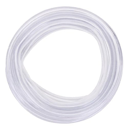 DERNORD PVC Tubing 1-1/4"ID X 1-1/2"OD Flexible Clear Vinyl Hose 25 Feet for Food Grade - size: 25 Feet, style: 1-1/4"ID X 1-1/2"OD