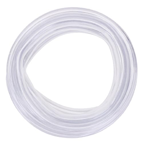 DERNORD PVC Tubing 1-1/4"ID X 1-1/2"OD Flexible Clear Vinyl Hose 25 Feet for Food Grade - size: 25 Feet, style: 1-1/4"ID X 1-1/2"OD