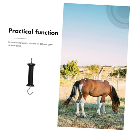 SUPVOX Electric Fence Gate Handle Hook for Livestock Plastic Insulated Grip Durable Electric Fence Insulator Simple Installation